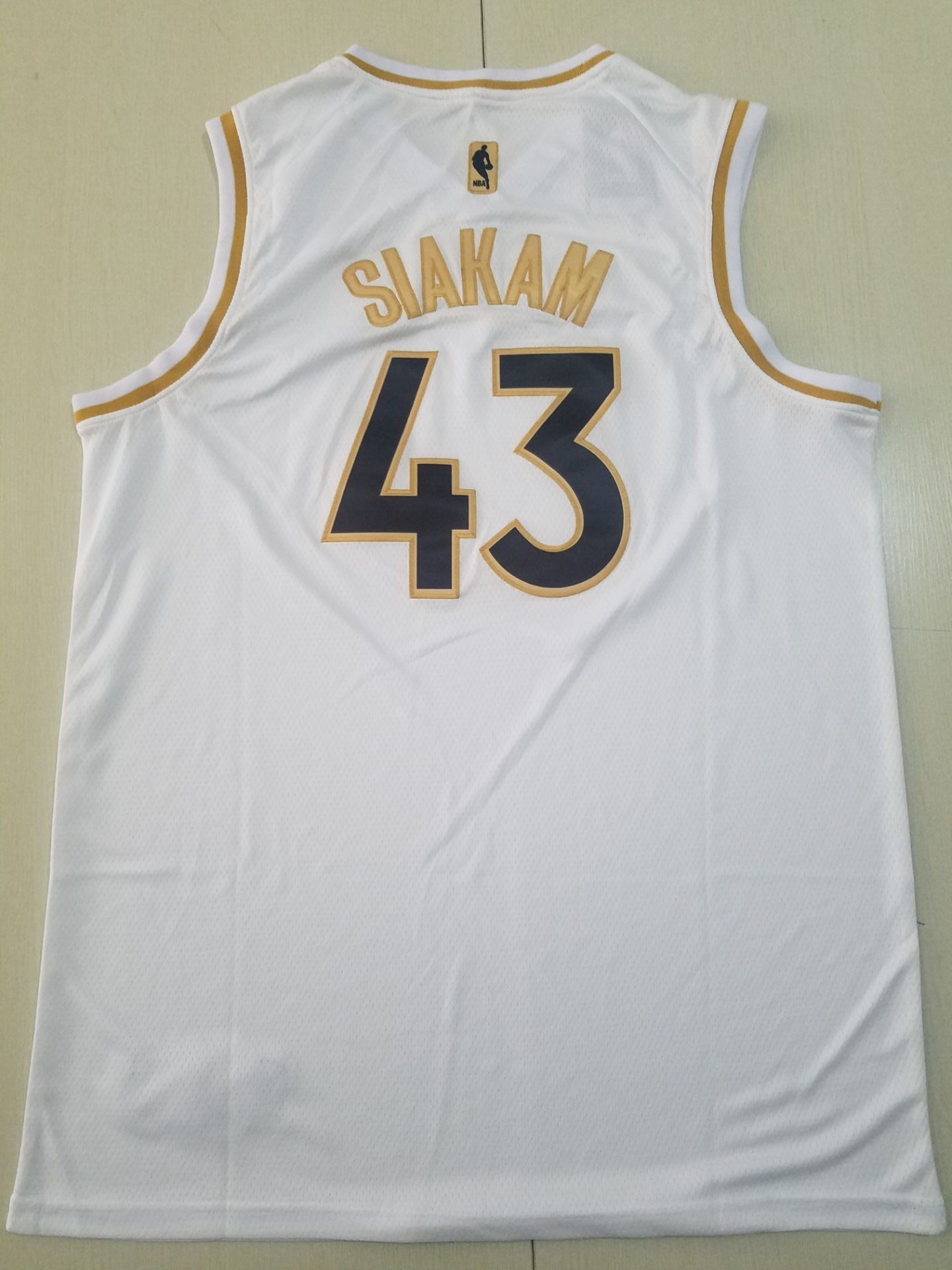Men's Toronto Raptors Pascal Siakam White Swingman Player Jersey
