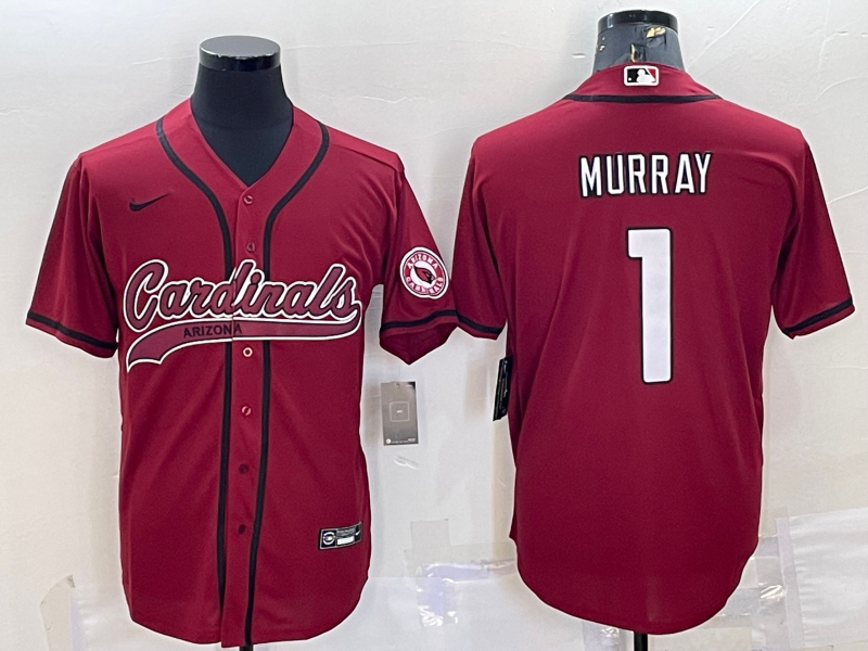 Men's Arizona Cardinals Kyler Murray Red Game Jersey Joint Edition