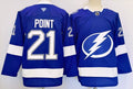 Men's Tampa Bay Lightning Brayden Point Fanatics Blue Player Jersey