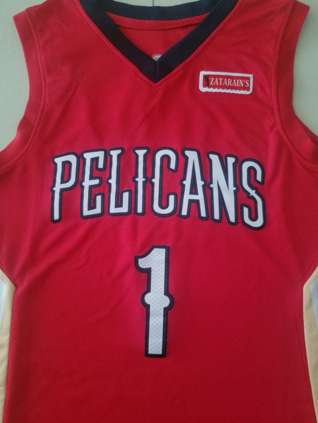Men's New Orleans Pelicans Zion Williamson NBA Red Swingman Jersey