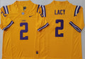Men's LSU Tigers Kyren Lacy Yellow Player Jersey