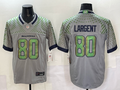 Men's Seattle Seahawks Steve Largent Wolf Gray 2025 Rivalries Collection Limited Jersey