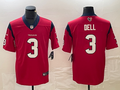 Men's Houston Texans Tank Dell Red Player Game Jersey