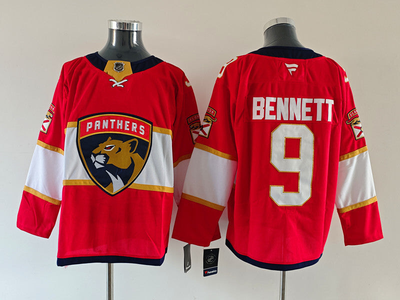 Men's Florida Panthers Sam Bennett Fanatics Red Game Jersey