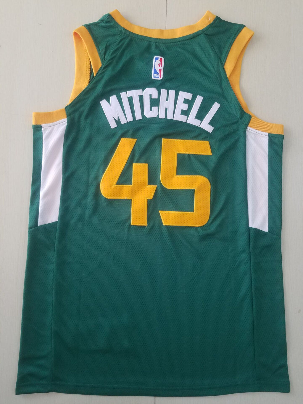 Men's Utah Jazz Donovan Mitchell Green 2020/21 Swingman Player Jersey