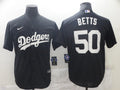 Men's Los Angeles Dodgers Mookie Betts Black Replica Baseball Jersey