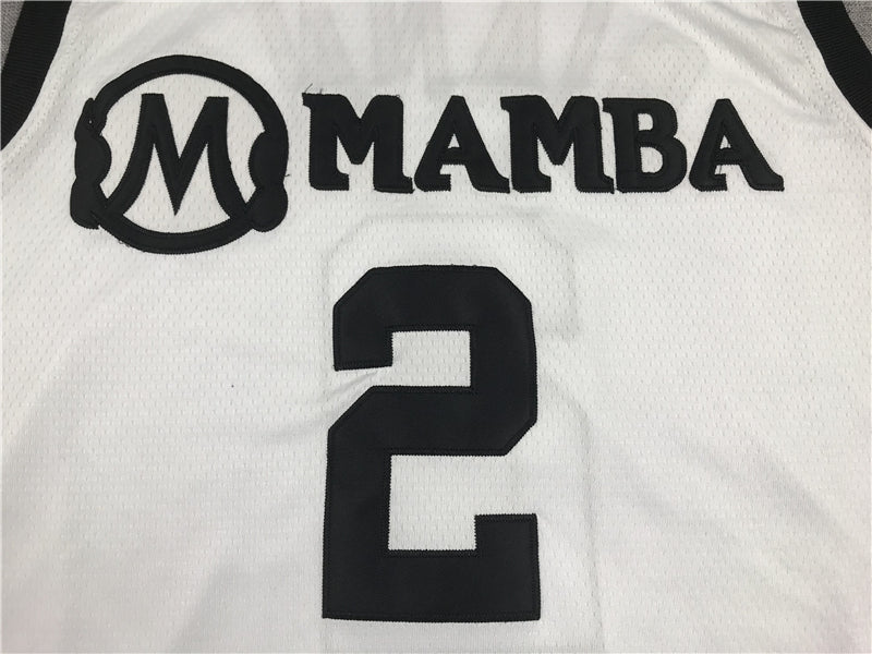 Men's Mamba Mambacitas Gigi Bryant Gianna White Basketball Jersey