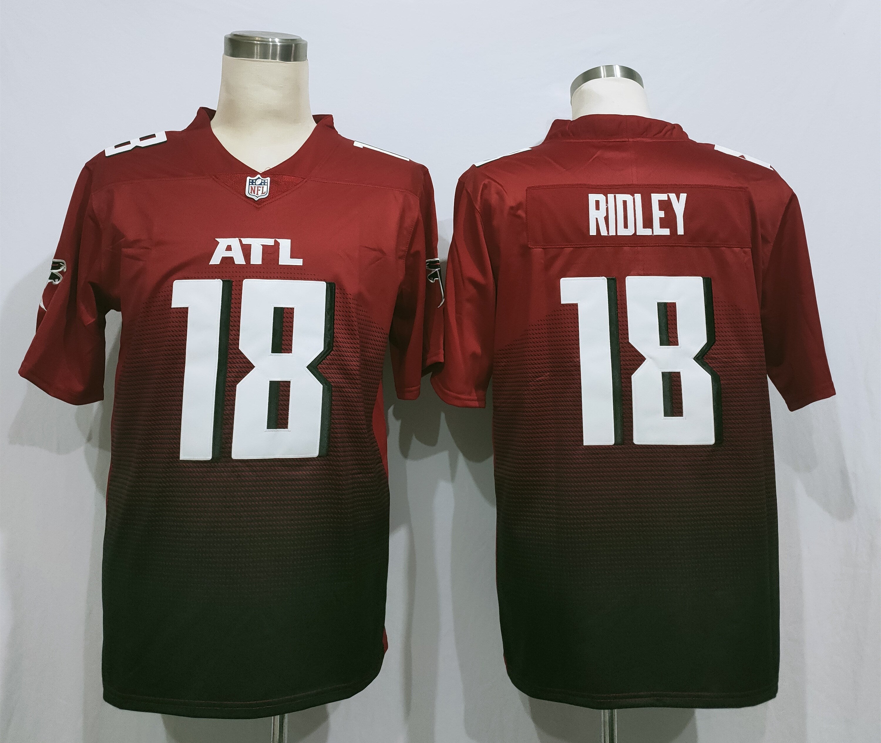 Men's Atlanta Falcons Calvin Ridley Red 2nd Alternate Game Jersey