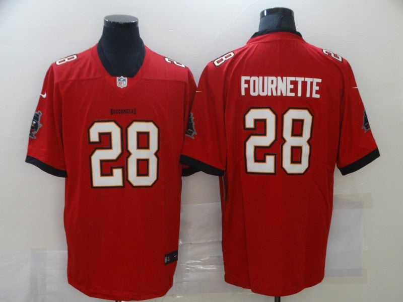 Men's Tampa Bay Buccaneers Leonard Fournette Red Game Jersey