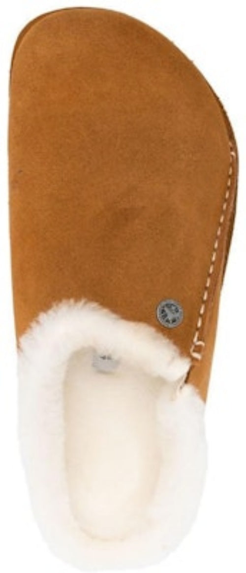 Birkenstock Clog 1023161 Caramel Brown Covered-Toe Slippers