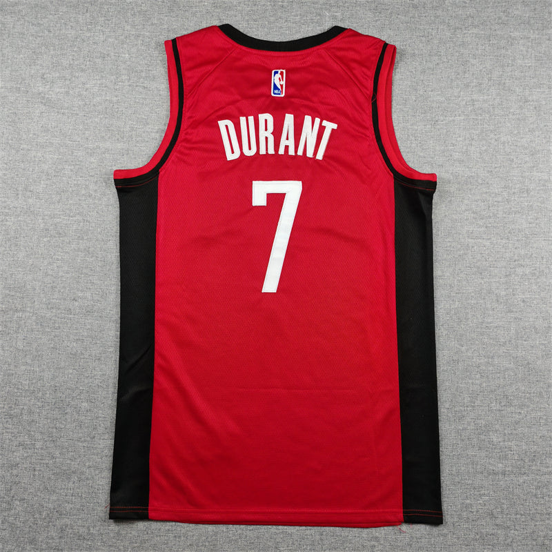 Men's Houston Rockets Kevin Durant Red Swingman Player Jersey - Icon Edition