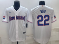 Men's 2023 World Baseball Classic Juan Soto Dominican Republic White Jersey