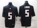 Men's Atlanta Falcons Drake London Black Game Jersey