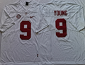 Men's Alabama Crimson Tide Bryce Young White Player Game Jersey