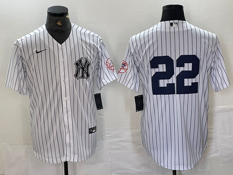 Men's New York Yankees Juan Soto White Limited Name Jersey