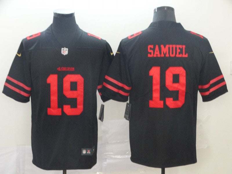 Men's San Francisco 49ers Deebo Samuel Black Game Jersey