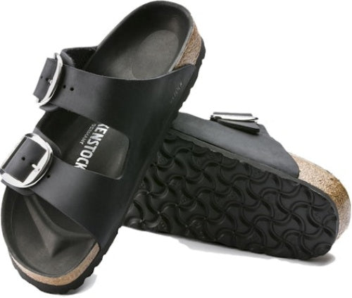 Birkenstock Arizona 1011074 Big Buckle Black Sandals