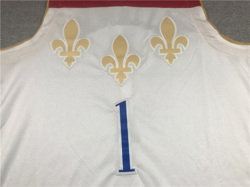 Men's New Orleans Pelicans Zion Williamson White 2020/21 Swingman Jersey
