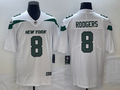 Men's New York Jets Aaron Rodgers White Game Jersey