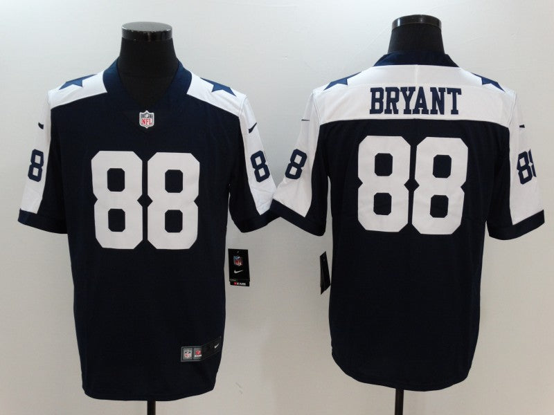 Men's Dallas Cowboys Dez Bryant Navy Game Jersey