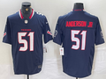 Men's Houston Texans Will Anderson Jr. Navy Game Jersey
