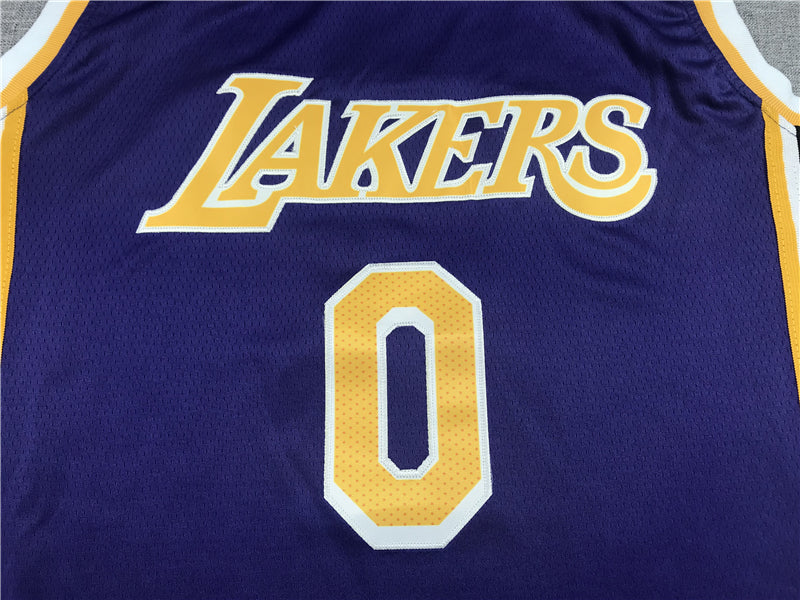 Men's Los Angeles Lakers Russell Westbrook Purple 2020/21 Swingman Player Jersey