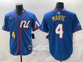 Men's National League Ketel Marte Blue 2025 All-Star Edition Limited Player Jersey