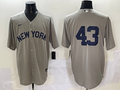 Men's New York Yankees Jonathan Loaisiga Gray Replica Player Jersey