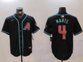 Men's Arizona Diamondbacks Ketel Marte Black Limited Player Jersey
