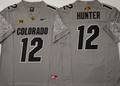 Men's Colorado Buffaloes Buffs Hunter Grey Game Jersey
