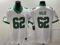 Men's Philadelphia Eagles Jason Kelce White Game Jersey