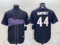 Men's Baltimore Ravens Marlon Humphrey Black Game Jersey Joint Edition