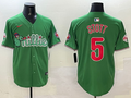 Men's Philadelphia Phillies Bryson Stott Green Replica Team Jersey