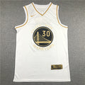 Men's Golden State Warriors Stephen Curry White Swingman Jersey