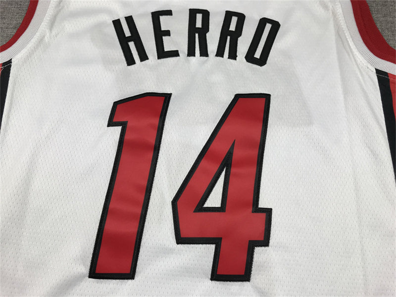 Men's Miami Heat Tyler Herro White 2022/23 Swingman Jersey - Association Edition