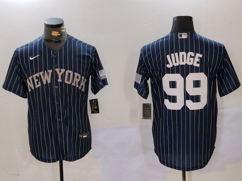 Men's New York Yankees Aaron Judge Navy Player Jersey
