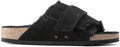 Birkenstock Kyoto Shearling Suede 1023229 Black Sandals
