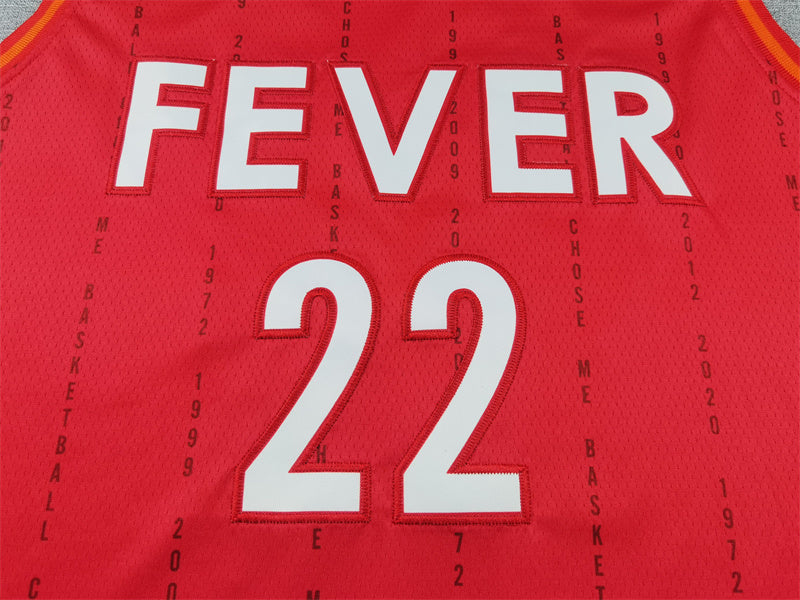 Men's Indiana Fever Caitlin Clark Red 2024 WNBA Draft Rebel Edition Victory Player Jersey