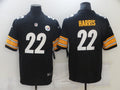 Men's Pittsburgh Steelers Najee Harris Black Game Jersey