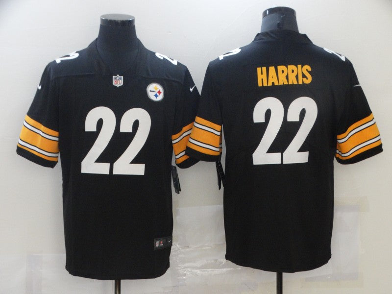 Men's Pittsburgh Steelers Najee Harris Black Game Jersey