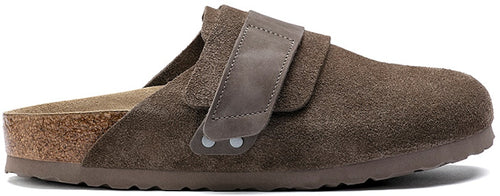 Birkenstock Nagoya 1017510 Brown Suede Leather Fashion Slippers