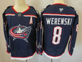 Men's Columbus Blue Jackets Zach Werenski Fanatics Navy Player Jersey