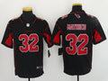 Men's Arizona Cardinals Tyrann Mathieu Black Game Player Jersey
