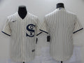 Men's Chicago White Sox Cream Replica Blank Jersey