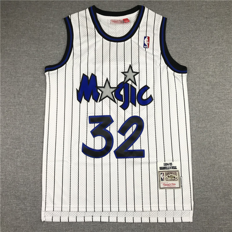 Men's Orlando Magic Shaquille O'Neal White Classics 1994-95 Swingman Jersey