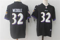 Men's Baltimore Ravens Eric Weddle Black Game Jersey