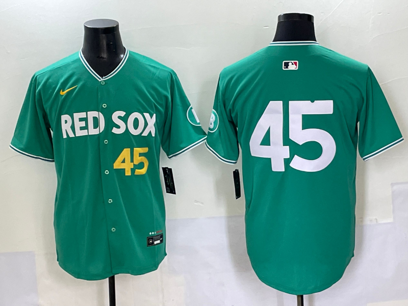 Men's Boston Red Sox Pedro Martinez Green 2025 City Connect Limited Player Jersey