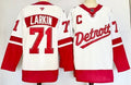Men's Detroit Red Wings Dylan Larkin Fanatics White Player Game Jersey