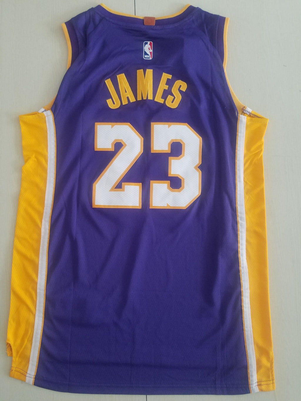 Men's Los Angeles Lakers LeBron James NBA Purple Swingman Jersey - City Edition
