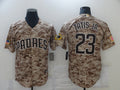 Men's San Diego Padres Fernando Tatis Jr. Camouflage Stitched Jersey